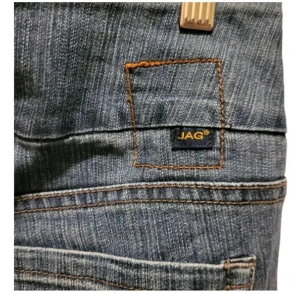 JAG womens blue jeans straight leg size 8L - Picture 7 of 12